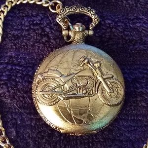 Motorcycle pocket watch